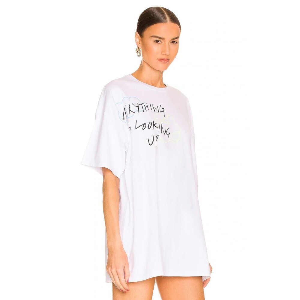 The Mayfair Group x REVOLVE Oversized T-Shirt Dress in White